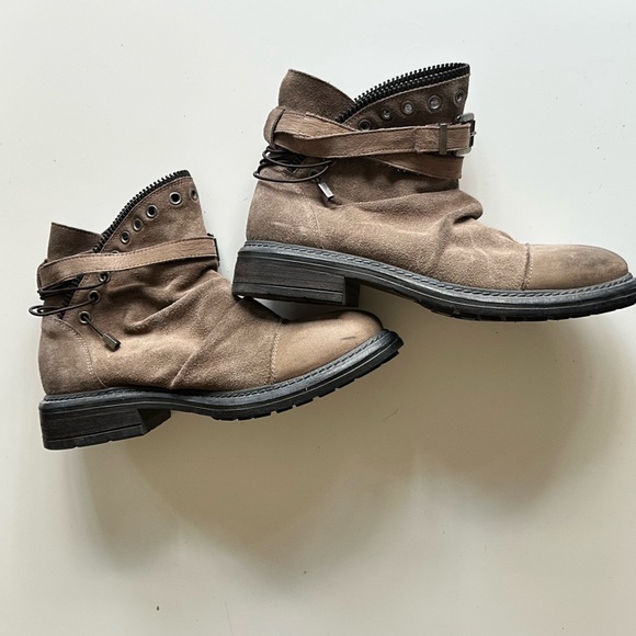 Free People Brown Suede Boots - Picture 2 of 9